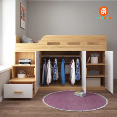 Giường tầng kết hợp tủ quần áo Nolulu - GT014