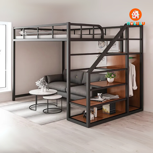Giường tầng khung sắt hiện đại Nolulu - GTS01