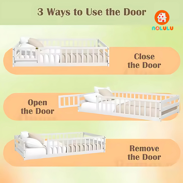 Giường cũi cho bé đa năng và hiện đại Nolulu - GC002