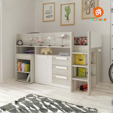 Giường Ngủ GT-Z42 Kết Hợp Bàn Học Thông Minh