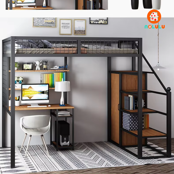 Giường tầng khung sắt hiện đại Nolulu - GTS02