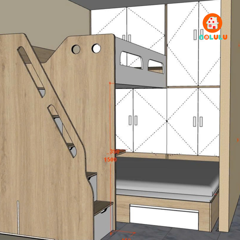 Thiết kế phòng ngủ theo yêu cầu – Không gian riêng cho tổ ấm tại Quận 4