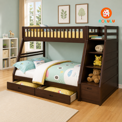 Giường Tầng Bella Esprit Gỗ Tự Nhiên (1m-1m4)