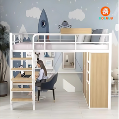 Giường tầng khung sắt hiện đại Nolulu - GTS03