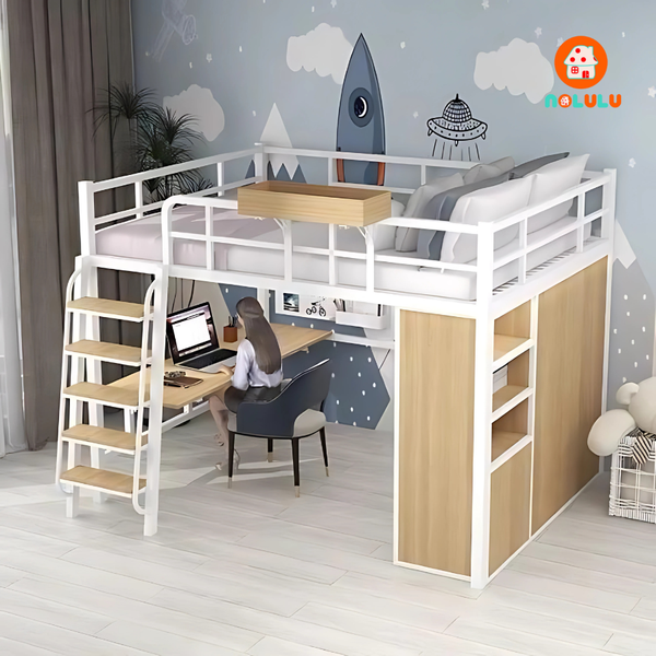 Giường tầng khung sắt hiện đại Nolulu - GTS03