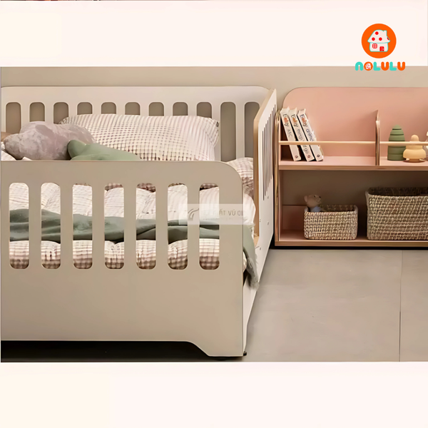 Giường cũi cho bé đa năng và hiện đại Nolulu - GC003