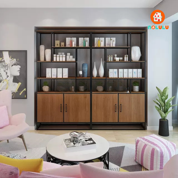 Kệ sắt trang trí hiện đại Nolulu - KS09