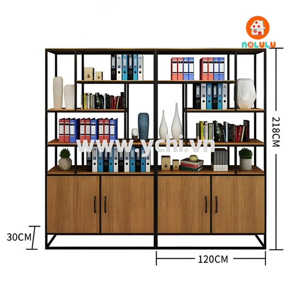 Kệ sắt trang trí hiện đại Nolulu - KS09