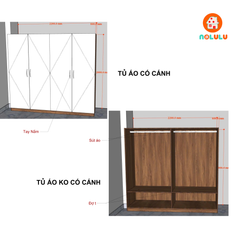 Nolulu| Thiết kế nội thất phòng ngủ cho cô Trần - Quận 3