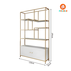 Kệ sắt trang trí hiện đại Nolulu - KS10