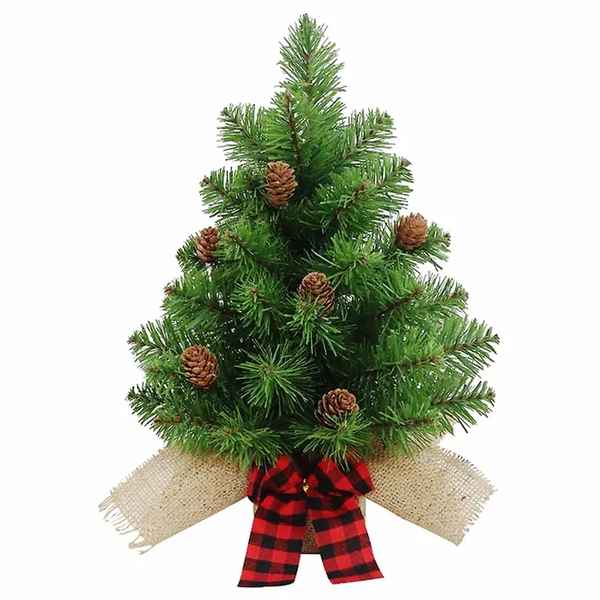 Cây Thông Mini Gắn Trái Thông 38cm