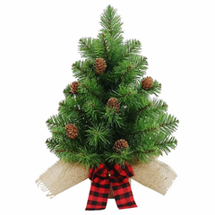 Cây Thông Mini Gắn Trái Thông 38cm