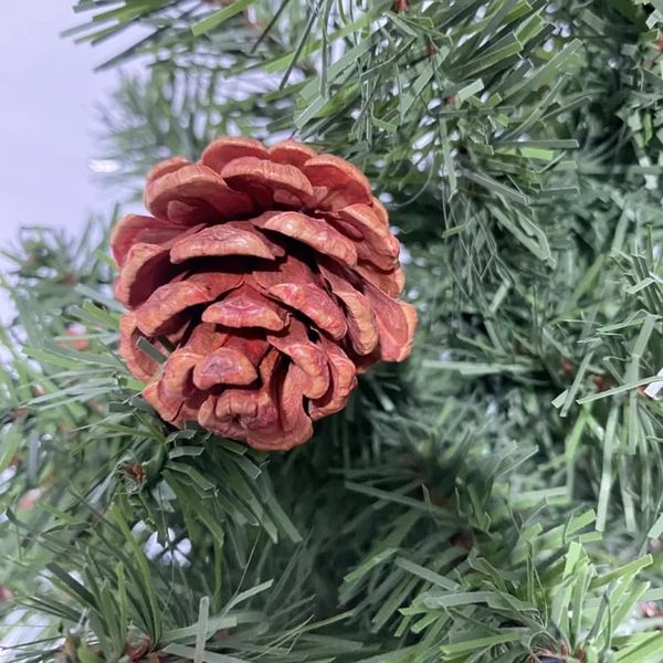 Cây Thông Mini Gắn Trái Thông 38cm