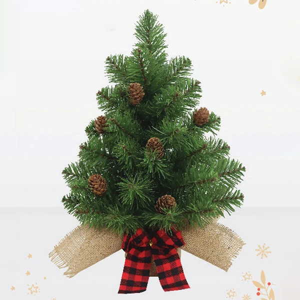 Cây Thông Mini Gắn Trái Thông 38cm