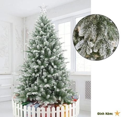 Cây Thông PE Phủ Tuyết (1m5 - 3m)