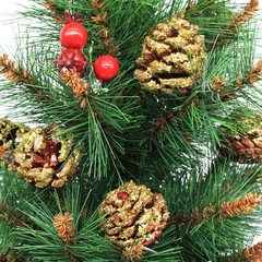 Cây Thông Mini Cước Đầu Vàng Có Trang Trí