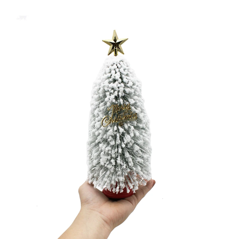 Cây Thông Mini Lá Cước Phủ Tuyết