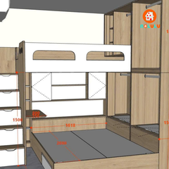 Thiết kế phòng ngủ theo yêu cầu – Không gian riêng cho tổ ấm tại Quận 4