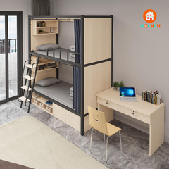 Giường tầng khung sắt hiện đại cho kí túc xá Nolulu - GTS06