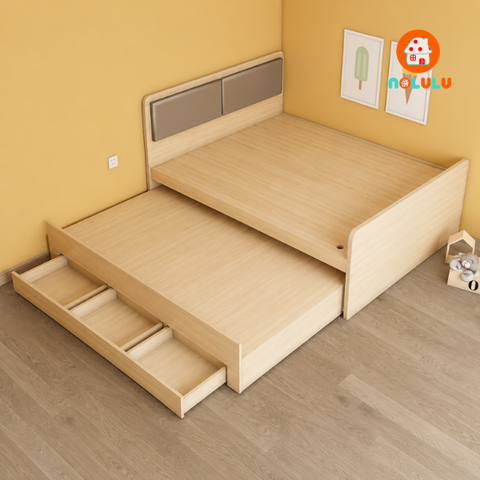 Giường Tầng Kéo BEN 226 - Giải Pháp Tối Ưu Cho Phòng Ngủ Nhỏ