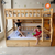 Giường Tầng Gỗ Tự Nhiên ANGEL - (1m/1m2 - 1m2/1m4)