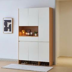 Tủ Giày Kết Hợp Tủ Trang Trí Hiện Đại H-210