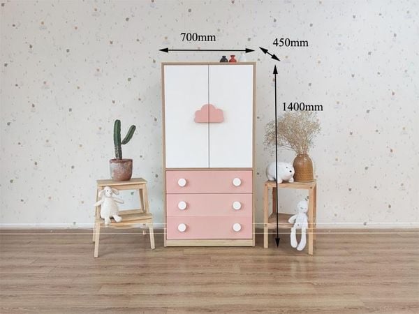 Tủ quần áo hiện đại Nolulu - TQA007