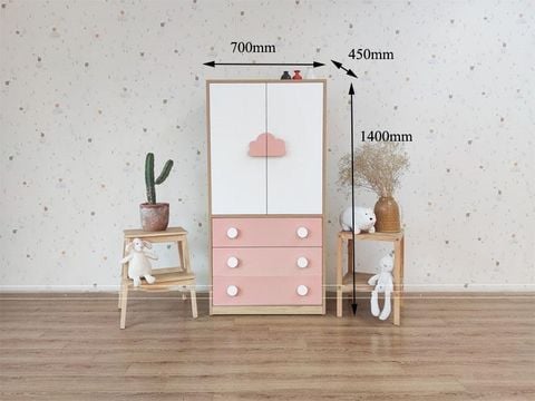 Tủ quần áo hiện đại Nolulu - TQA007