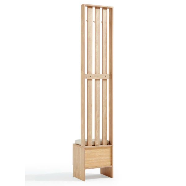 Tủ Giày Kết Hợp Ghế Ngồi - Móc Treo Đồ Hiện Đại H-220