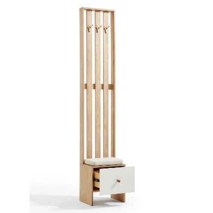 Tủ Giày Kết Hợp Ghế Ngồi - Móc Treo Đồ Hiện Đại H-220