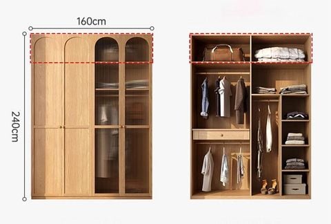 Tủ Quần Áo Hiện Đại TQA-398