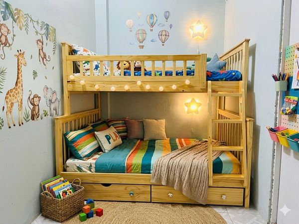 Giường Tầng Gỗ Tự Nhiên KAYA
