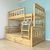 Giường Tầng Gỗ Tự Nhiên U.BIN - (1m/1m2 - 1m6/1m8)