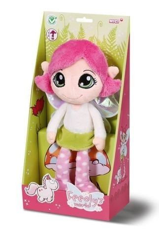  Đồ chơi thú nhồi bông 30cm búp bê thiên thần Doll Feeoly Unicorn | NICI-38056 