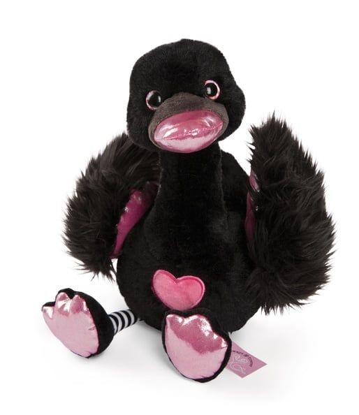  Thú nhồi bông 50cm-48271|thiên nga đen Love swan black_NICI Germany 