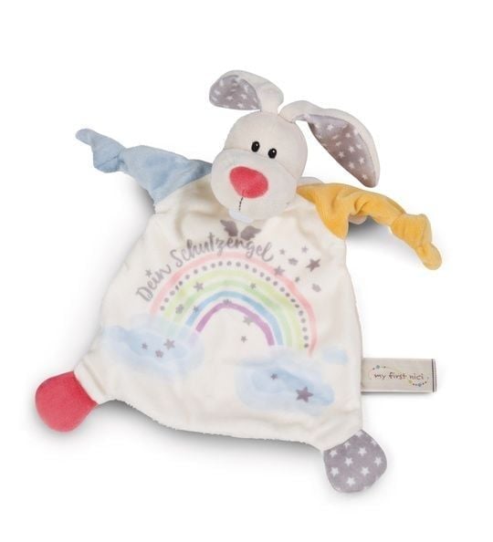  Thú nhồi bông 32x30x6,3cm -comforter & rattle ring Guardian-Bunny 