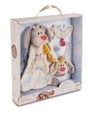  Thú nhồi bông 32x30x6,3cm -comforter & rattle ring Guardian-Bunny 