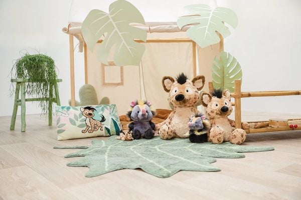 Thú nhồi bông 52cm-linh cẩu hyena Helgi GREEN Wild friends-Nici Germany-48867