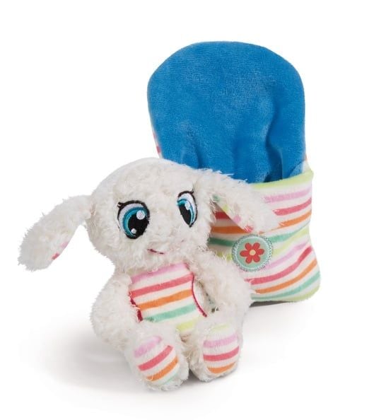  Thú nhồi bông 14cm-cừu Jolala thú cưng tạo giấc mơ Sleeping Schlafmützen sheep Nici Germany-49090 