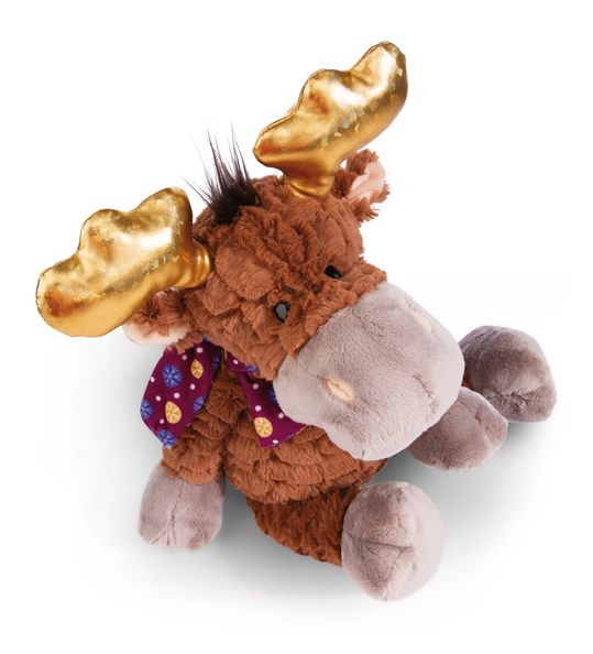  Thú nhồi bông 75cm-nai sừng tấm moose Thure Winter GREEN-Nici Germany-49325 
