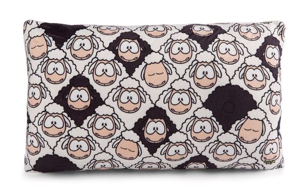  Thú nhồi bông 43x25cm-49682 Wooly Gang gối NICI GERMANY GO GREEN 