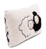  Thú nhồi bông 43x25cm-49682 Wooly Gang gối NICI GERMANY GO GREEN 