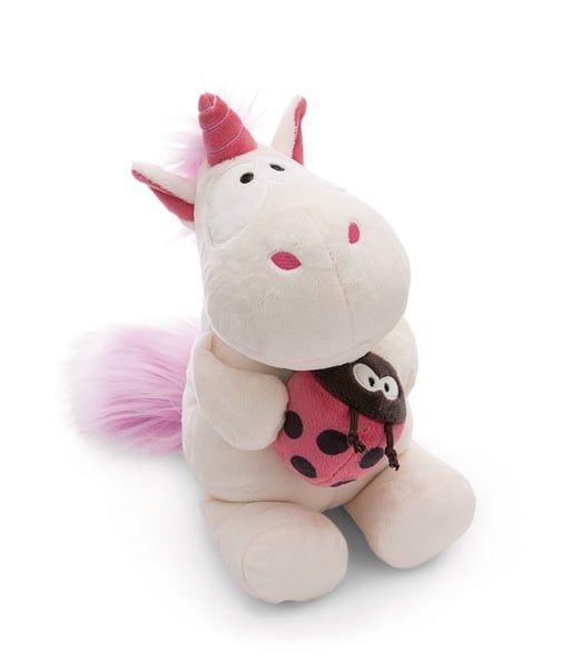  Thú nhồi bông 45cm 61389 | unicorn Theodor ladybird kỳ lân ôm cánh cam | NICI Germany 