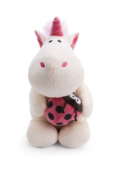  Thú nhồi bông 45cm 61389 | unicorn Theodor ladybird kỳ lân ôm cánh cam | NICI Germany 