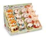  Thú nhồi bông 12cm NICI Germany 61580 | Sleeping Pets Forest Friends Green Cáo Fox | Rái cá Otter | Thỏ Bunny | Nhím Hetchoge 