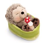  Thú nhồi bông 12cm NICI Germany 61580 | Sleeping Pets Forest Friends Green Cáo Fox | Rái cá Otter | Thỏ Bunny | Nhím Hetchoge 
