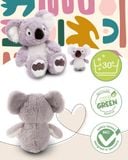  Thú nhồi bông 30cm 61717 |NICI Germany gấu Koala Barry mẹ & bé GO GREEN 