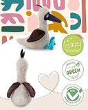  Thú nhồi bông 35cm 61720 |NICI Germany blue-footed booby Sula chim điên chân xanh Go Green 