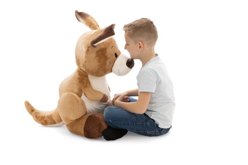  Thú nhồi bông 70cm 61726 |NICI Germany kangaroo Kelly Go Green 