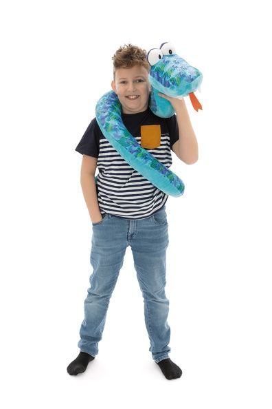  Thú nhồi bông 50cm 61727 |NICI Germany snake ZsaZsa rắn size đại XXL Go Green 